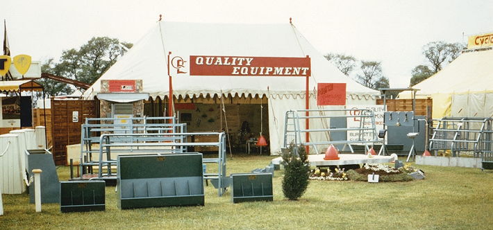 Quality Equipment exhibited under its new name for the first time at the 1971 Suffolk Show