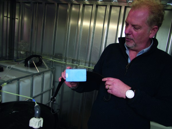 Mark Gent of Genco Water has developed the Merlin water treatment system to fit all pig production systems
