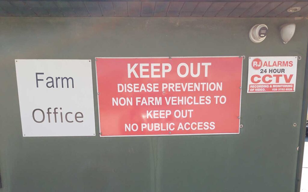 Signage at office