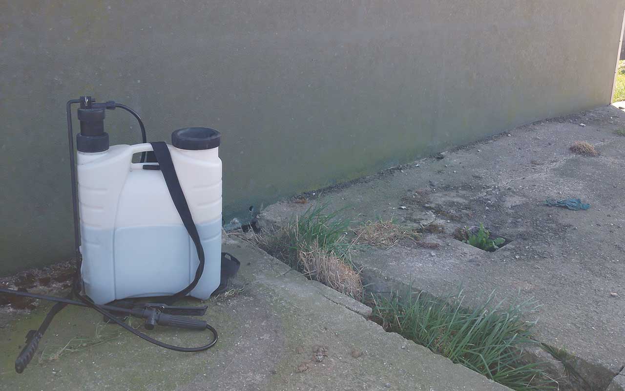 Knapsack sprayer