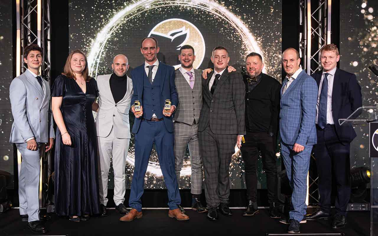Crockway Farm team at National Pig Awards