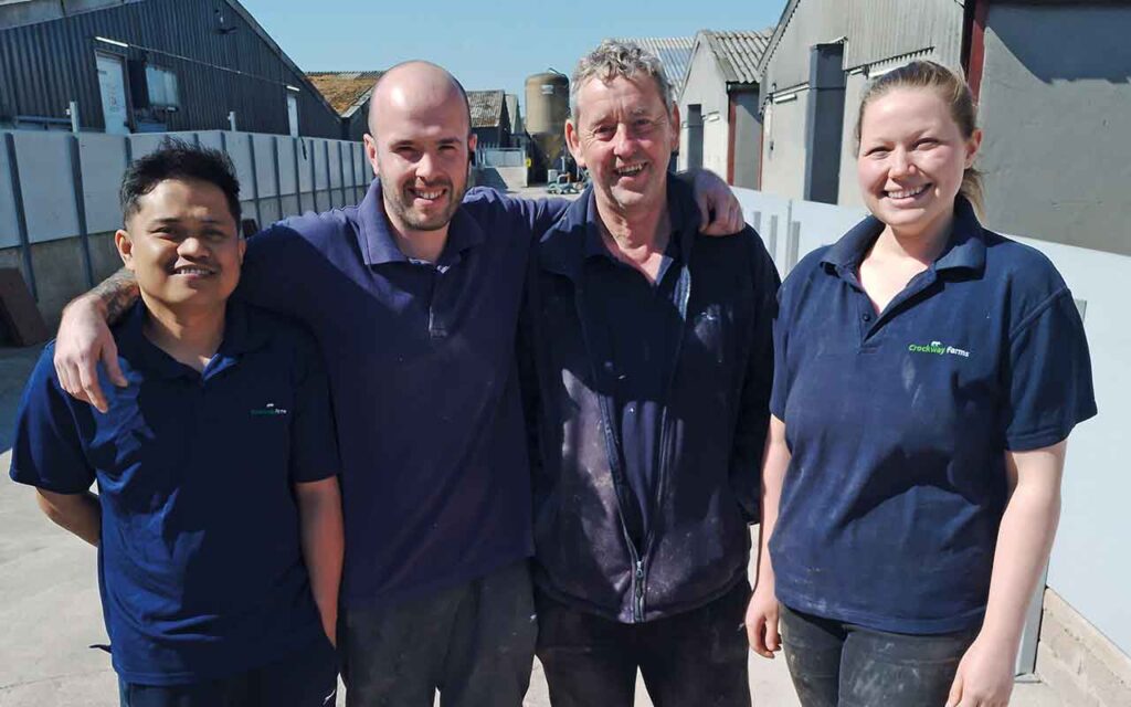 From left: Han Erick Ayuban, Simon Banks, Martin Atkin and Clementine Milton