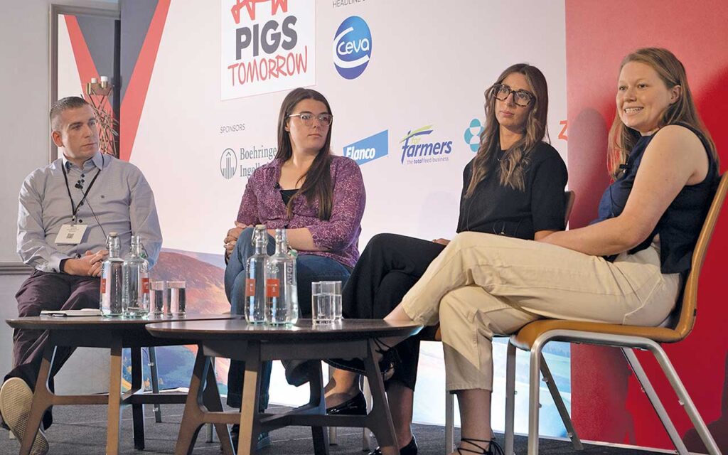 From left: Youngs Guns – Shane McAuliffe, Toni Bagguley, Emma Wormington, Clementine Milton