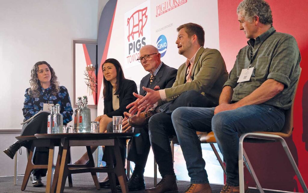 From left: Harriet Bartlett, Lisbeth Henricksen, Hugh Crabtree, Jack Bosworth and Rob McGregor