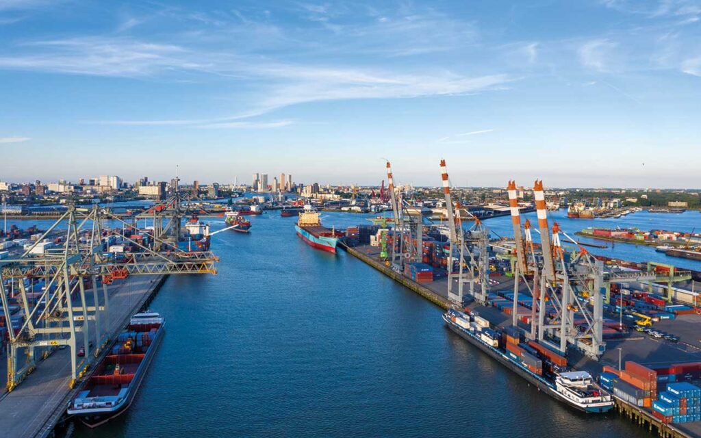 Rotterdan port