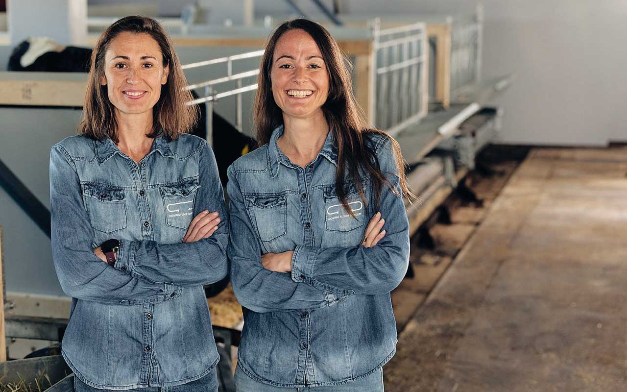 Moving Floor was founded and is owned by sisters Peg Soderberg (left) and Katja Lindvall