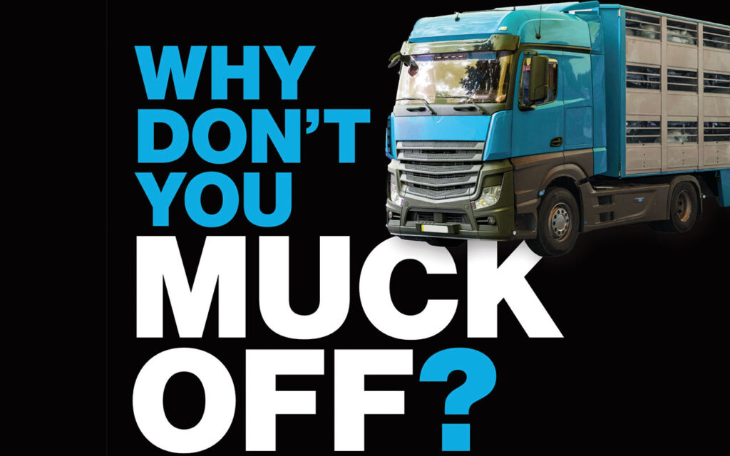 Mick-Free Truck campaign poster