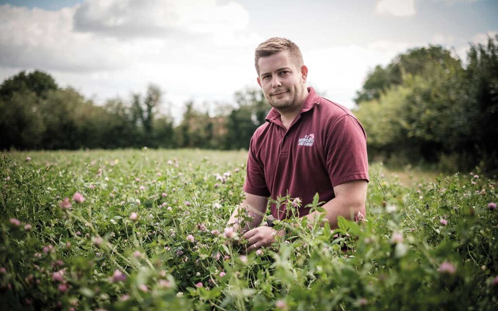 Jack Bosworth in field
