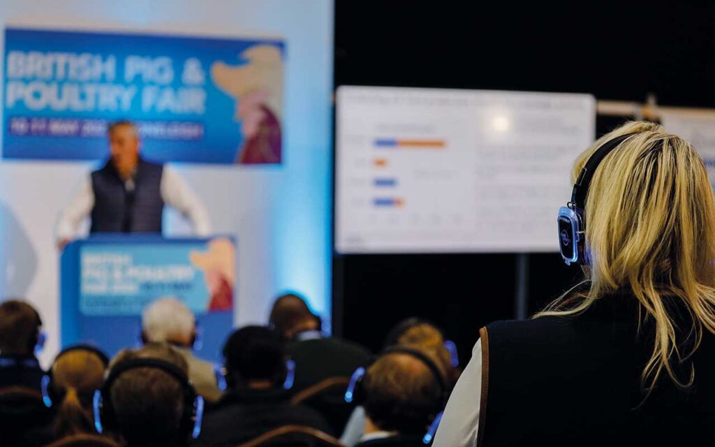 Delegates at the 2024 British Pig and Poultry Fair