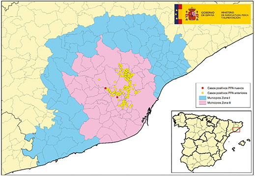 Map of Spain