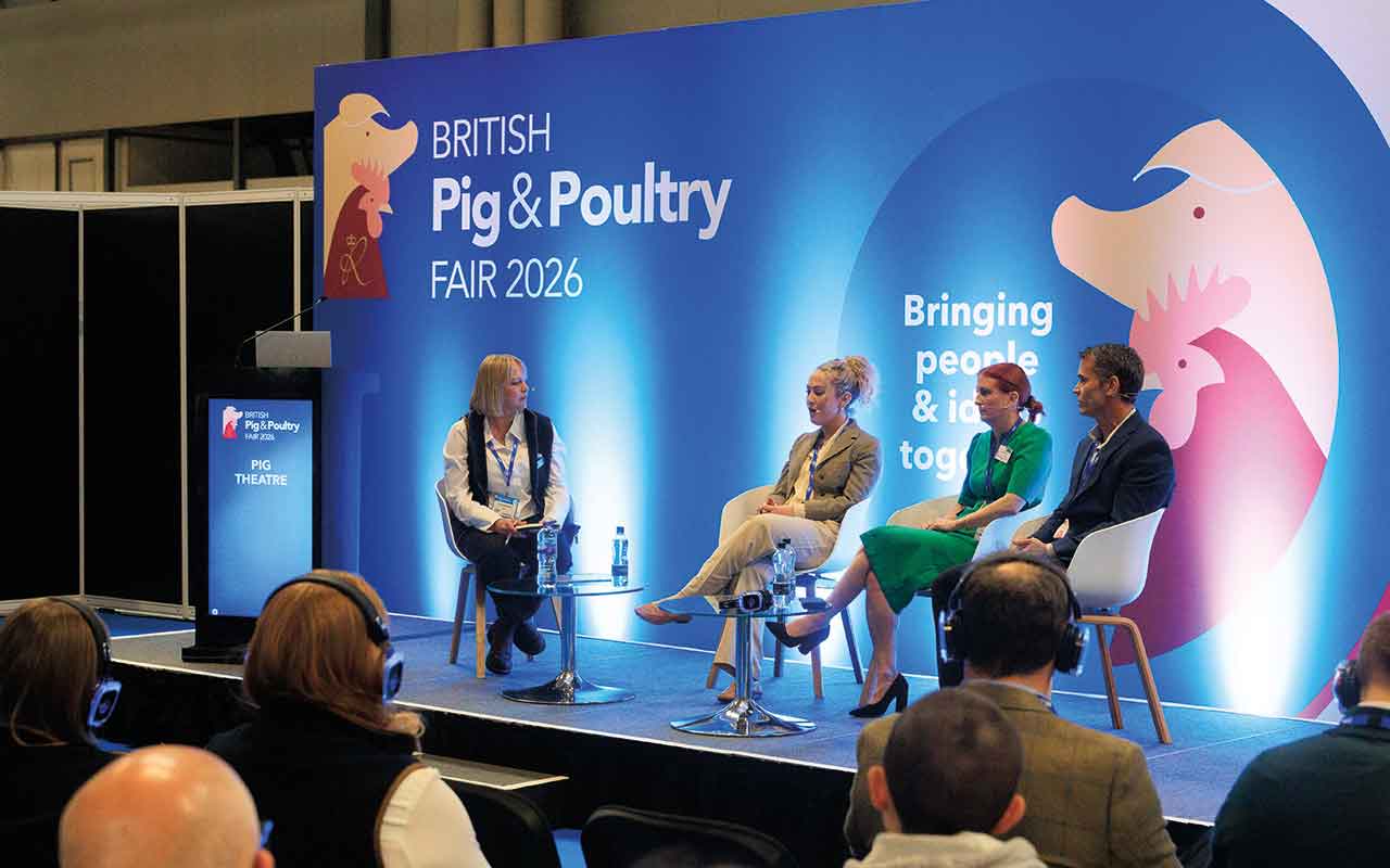 Speakers at the British Pig and Poultry Fair