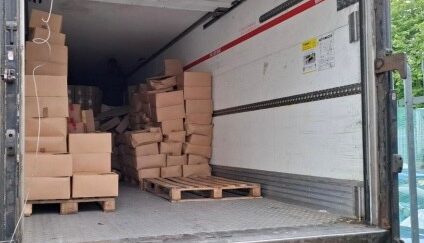 Arrest made after huge seizure of illegal food products